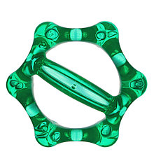 Массажер ЛАПОНЬКА-6 зеленый с ручкой, 6 массажных элементов с шипами