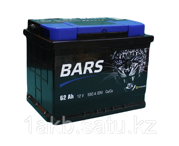 Bars 62Ач 6СТ-62 - фото 1 - id-p98145089