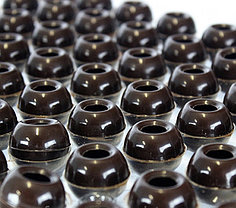 Капсулы для трюфелей из белого и темного шоколада, Callebaut, Бельгия, 63 шт.