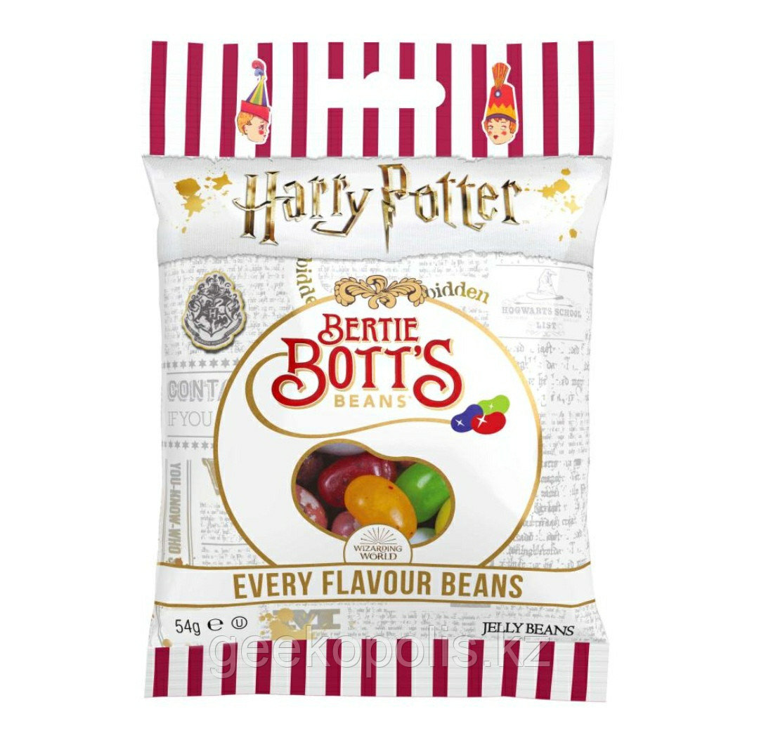 Конфеты "Harry Potter. Bertie Botts Beans Jelly Belly" из вселенной "Гарри Поттер"