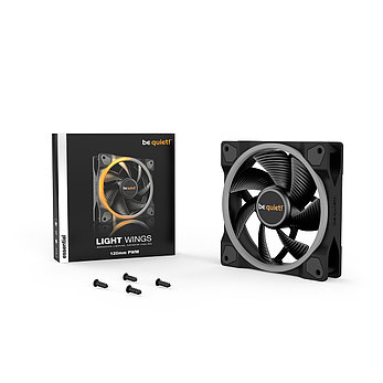 Вентилятор для компьютерного корпуса Bequiet! Light Wings 120mm PWM ARGB, фото 2