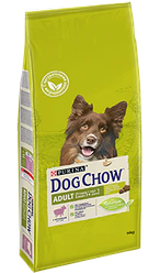 Dog Chow  с Ягненком и рисом (14 кг) Adult Lamb&Rice, Дог Чау Сухой корм для взрослых собак