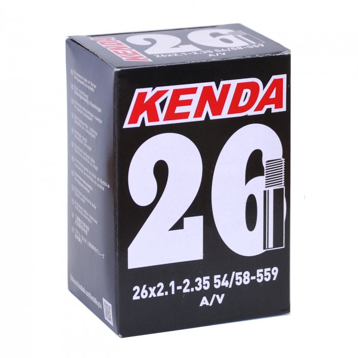 Велокамера Kenda A/V 26x2.1-2.35 - фото 1 - id-p88722806