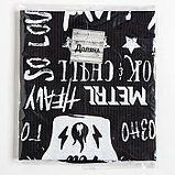Фартук Доляна Rock'n'roll, 60 × 70 см, рогожка, хлопок 100 %, 160 г/м², фото 4