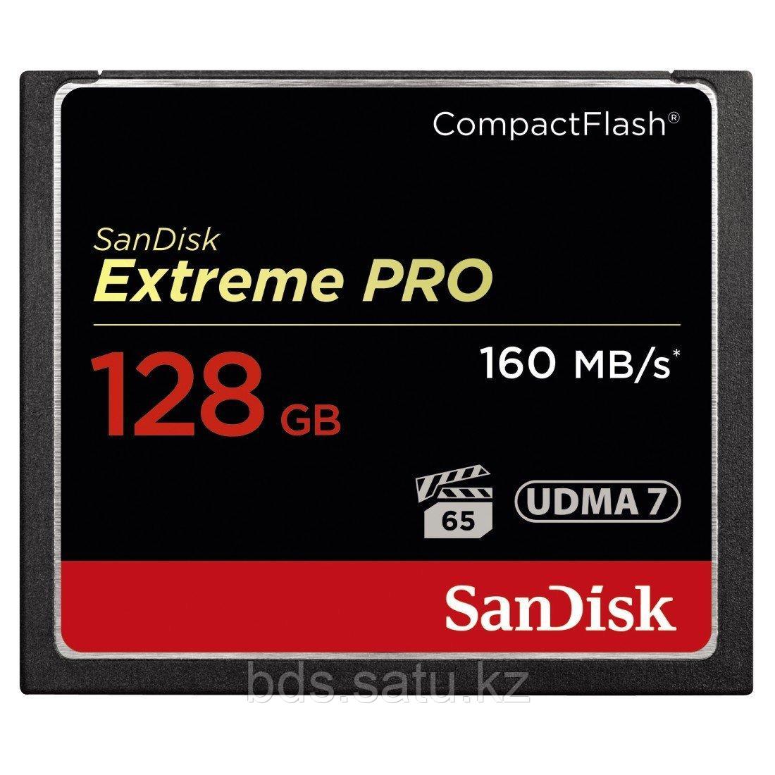 Карта памяти SanDisk Extreme PRO 128GB Compact Flash (160MB/s RW)
