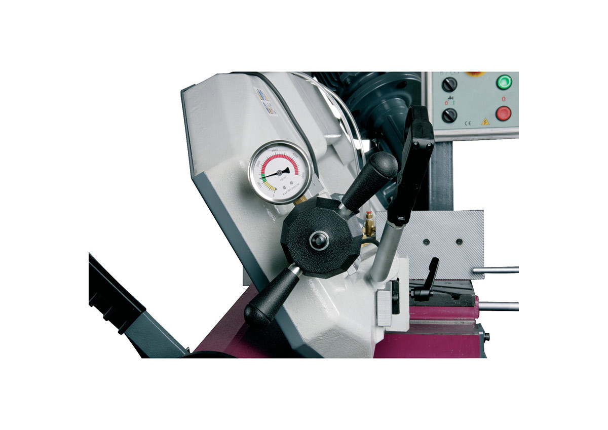 Полуавтоматический ленточнопильный станок Optimum OPTIsaw SD 351AV - фото 2 - id-p86512666