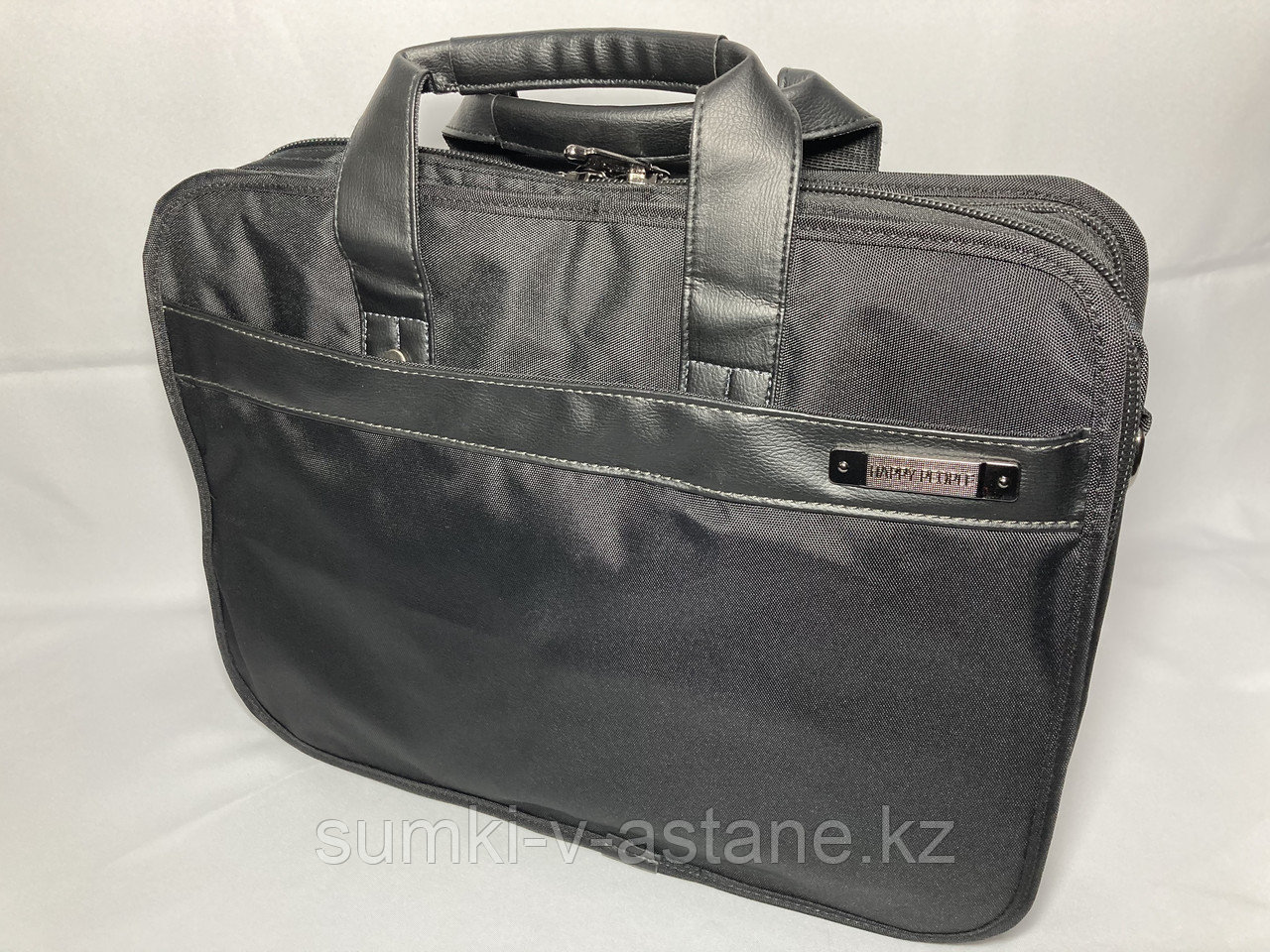 Деловая сумка-портфель для командировок, формат А3 (высота 35 см, ширина  47 см, глубина 11 см)