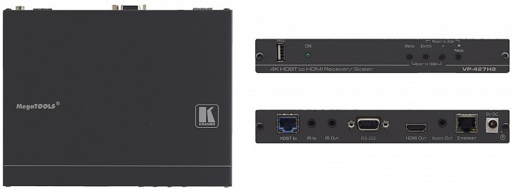 KRAMER VP-427H2 Масштабатор HDBaseT в HDMI - фото 1 - id-p98216474