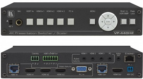 KRAMER VP-440H2 Масштабатор HDMI или VGA в HDBaseT / HDMI - фото 1 - id-p98216477