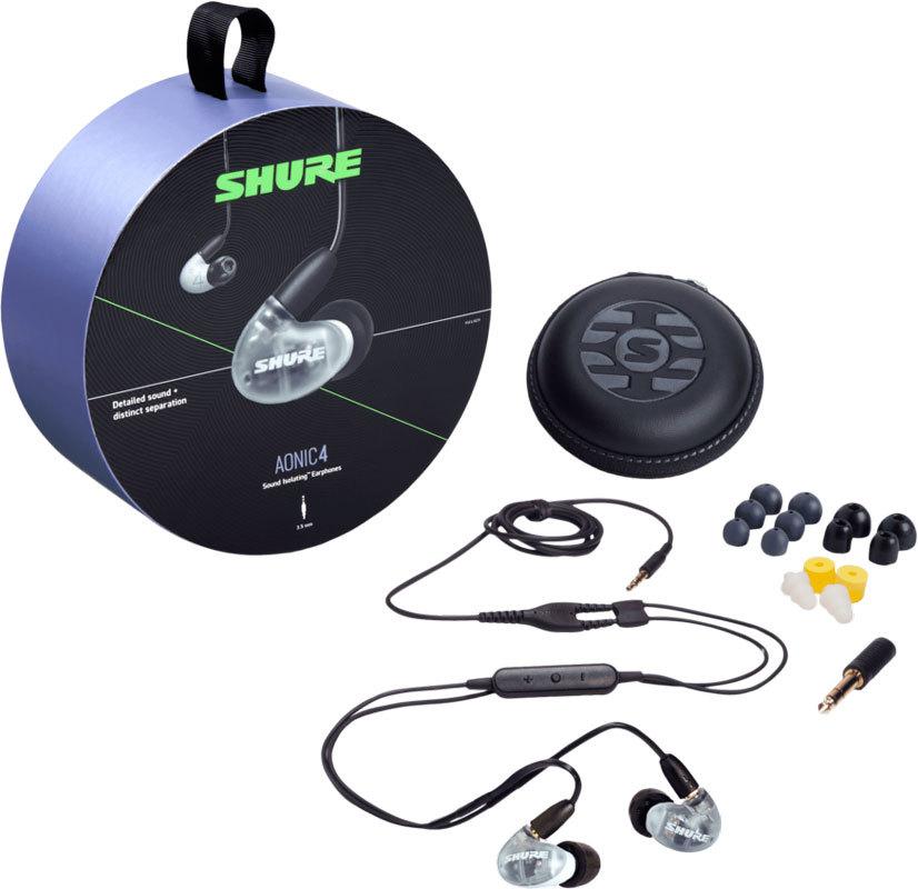 SHURE Aonic 4 Sound Isolating White Наушники внутриканальные - фото 2 - id-p98216571