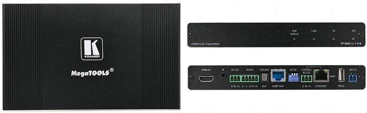 KRAMER TP-594TXR Передатчик HDMI, ARC Аудио, Ethernet, - фото 1 - id-p98216459