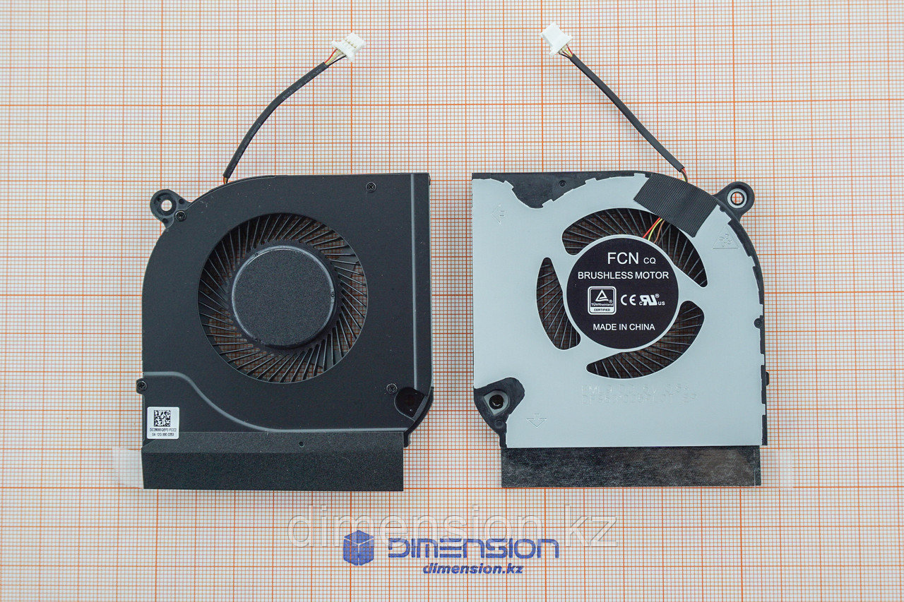 Кулер, вентилятор для ACER Helios Predator PH317-53 PH315-52 Nitro 5 AN515-55 AN517-52 AN515-43 c крышкой