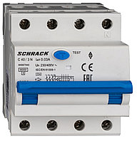 Автоматический выключатель с УЗО C40/3N, 30мА, 6kA, тип А, фото 1