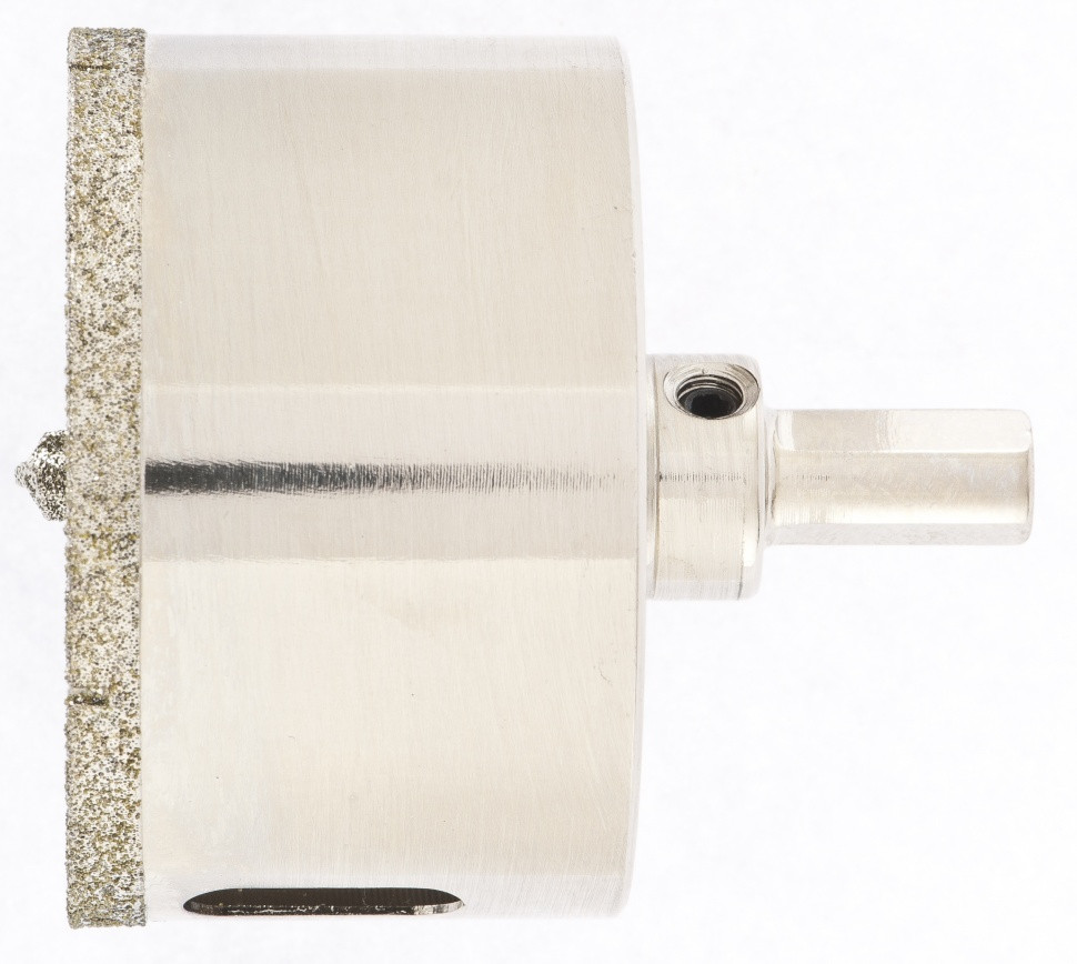 Сверло алмазное по керамограниту, 65 х 67 мм, трехгранный хвостовик Matrix, фото 1