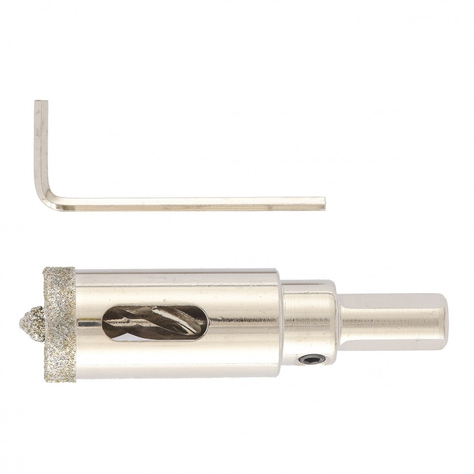 Сверло алмазное по керамограниту, 14 х 67 мм, трехгранный хвостовик Matrix, фото 1