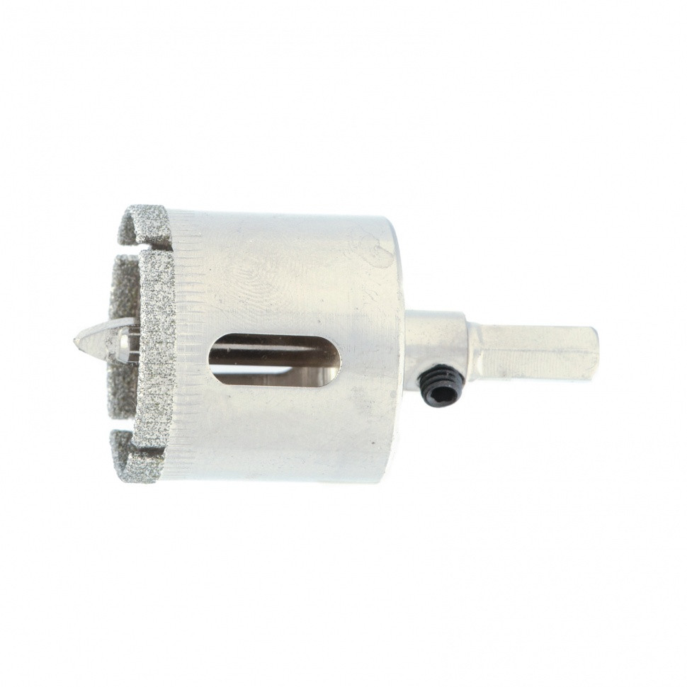 Сверло по керамической плитке и стеклу, 32 х 55 мм, шестигранный хвостовик, с центрующим сверлом Сибртех, фото 1