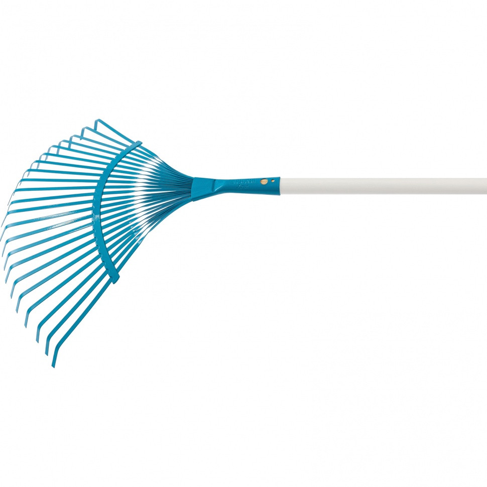 Грабли веерные стальные, 420 х 1550 мм, 22 плоских зуба, лакированный черенок, Luxe, Palisad, фото 1