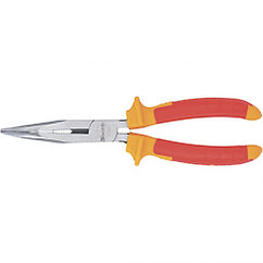 Ұзын тістеуіктер қисық Insulated, 200 мм, екі компонентті тұтқалар Matrix Professional