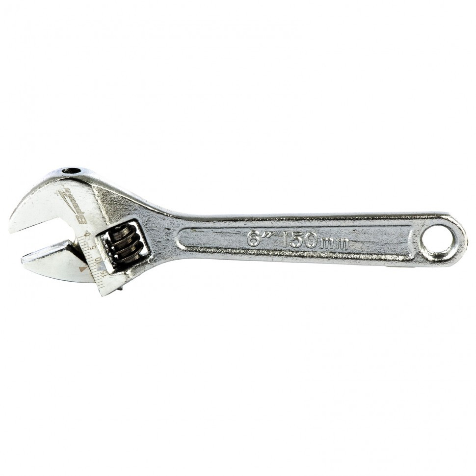 Ключ разводной, 150 мм, хромированный Sparta - фото 1 - id-p98259389