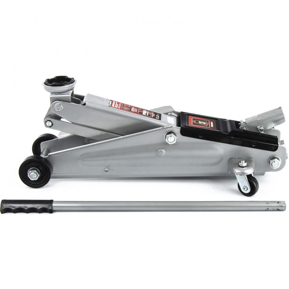 Домкрат гидравлический подкатный, 3 т, высота подъема 130-410 мм Matrix, фото 1