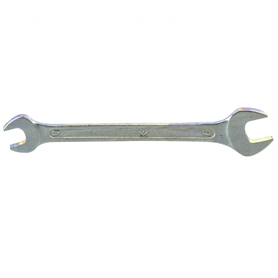 Ключ рожковый, 13 х 17 мм, оцинкованный (КЗСМИ) Россия