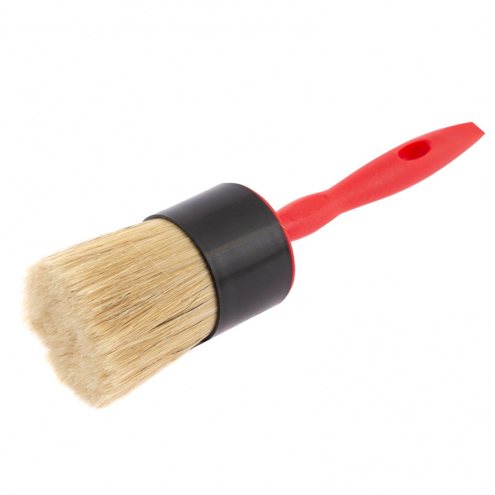 Кисть круглая №55, натуральная щетина, пластиковая ручка, Color line Matrix, фото 1