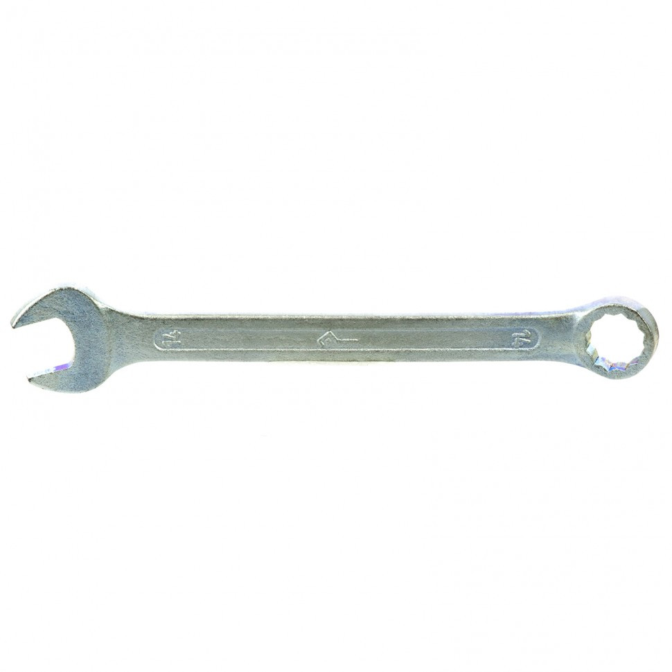 Ключ комбинированный, 14 мм, оцинкованный (КЗСМИ) Россия - фото 1 - id-p98259092