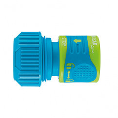 Шлангқа арналған қосқыш 3/4, аквастоп, екі компонентті Palisad Luxe