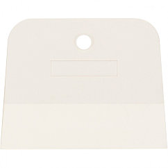 Шпатель, белая резина, 100 мм Россия Сибртех