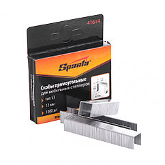 Қапсырмалар, 12 мм, жиһаз степлеріне арналған, 53 типті, 1000 дана, Спарта