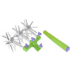 Бақша қопсытқышы, 3 жұп доңғалақ, алынбалы тұтқа (бір жұп доңғалақ үшін), Palisad