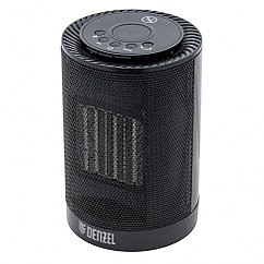 DTFC-1200 электрлі керамикалық желдеткіш жылытқышы, 3 режим, желдеткіш, жылыту 600/1200 Вт Denzel