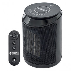 Электр керамикалық желдеткіш жылытқышы DTFC-2000, пульт, 3 режим, желдеткіш, қыздыру 1000/2000 Вт Denzel