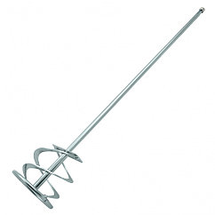 Бояулар мен сылақ қоспаларына арналған араластырғыш, 80 х 400 мм, мырышталған, SDS Plus Denzel шанағы