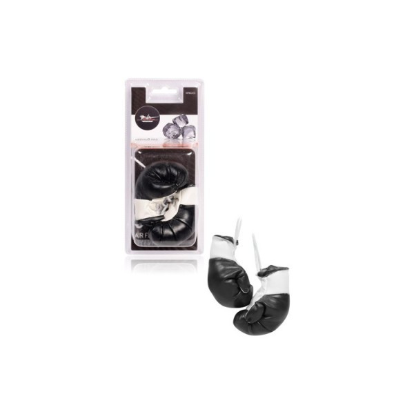 Ароматизатор AIRLINE AFB0205 (боксерские перчатки цвет черный аромат черный лед)