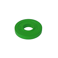 Диски тяжелоатлетические тренировочные DHS Victory цветные (1 кг - зеленый)