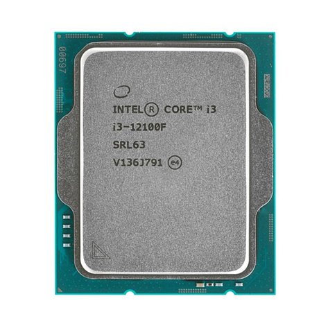 Процессор (CPU) Intel Core i3 Processor 12100F 1700, фото 2