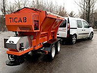 Құм себетін, 1,5 текше метр, 2,5 тонна Salt and sand spreader RPS-1500