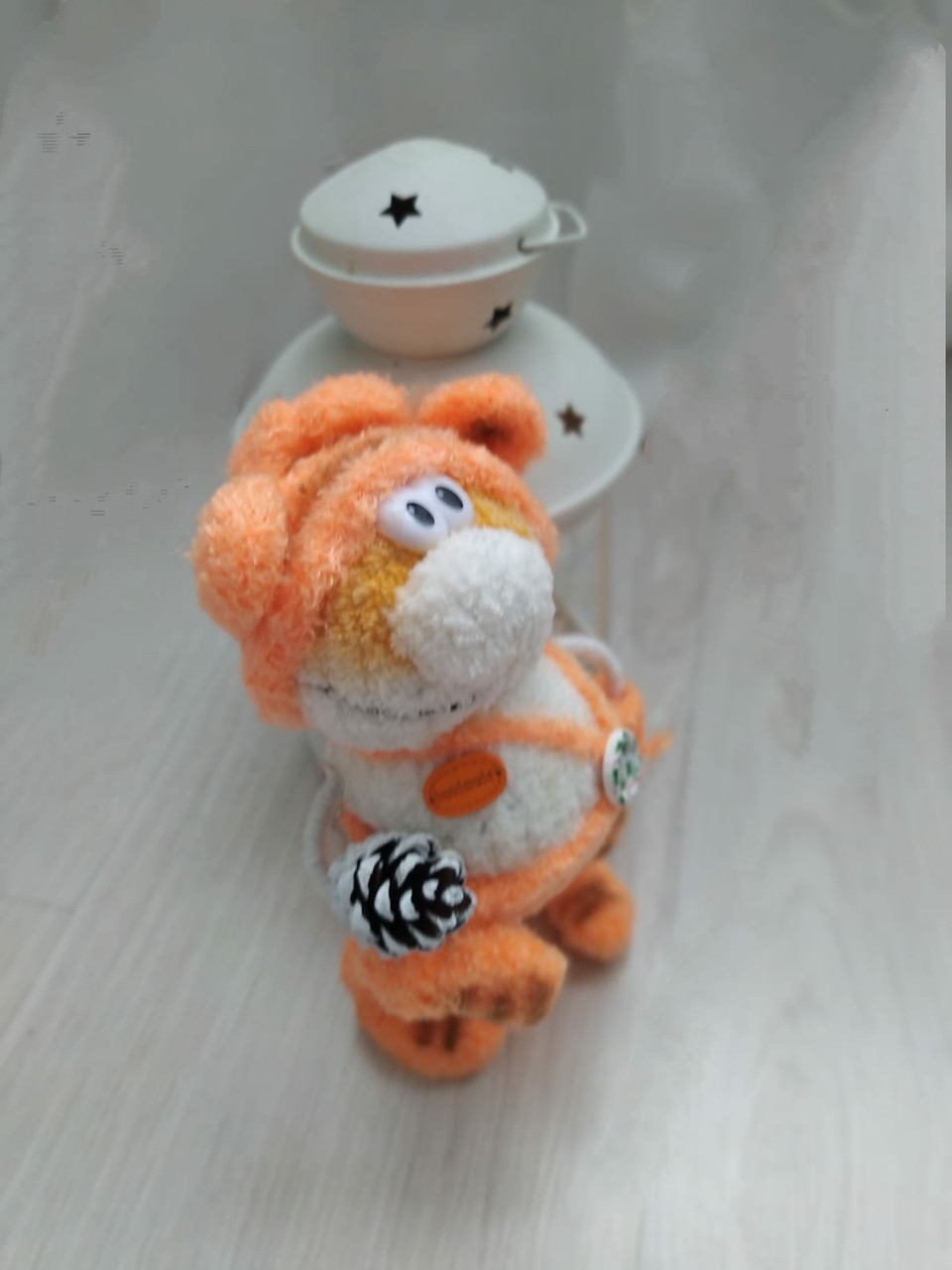 Интерьерная игрушка ГНОМ в костюме тигра