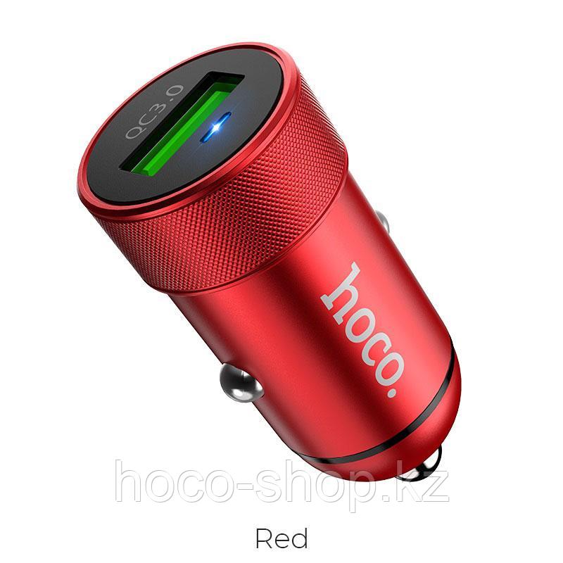 Зарядное устройство для телефона в авто Z32 Hoco, red, фото 1