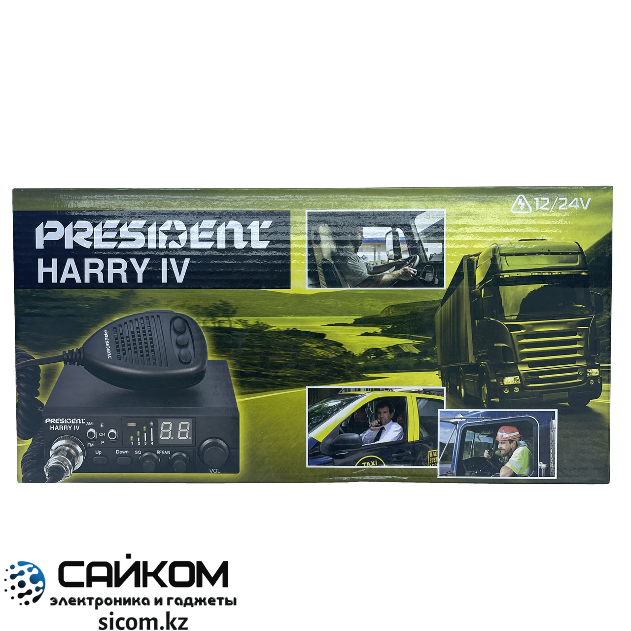 Рация для Трассы и Дальнобойщиков President HARRY 4 Си-Би - фото 3 - id-p98319207