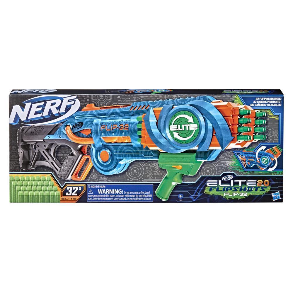 Hasbro Nerf N-Strike Elite 2,0 Крутящийся бластер Нерф Флипшот Flip-32 - фото 5 - id-p98325527