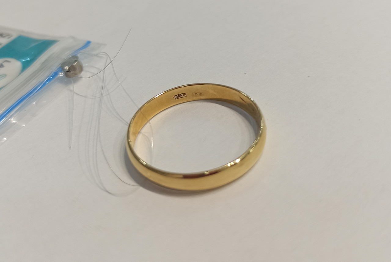 Обручальное кольцо / 21 размер ( пр. Абая 141 ) - фото 2 - id-p87265988