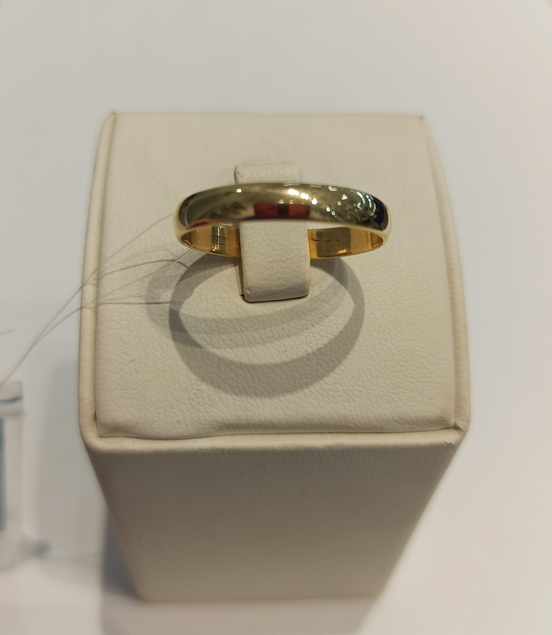 Обручальное кольцо / жёлтое золото- 21 размер