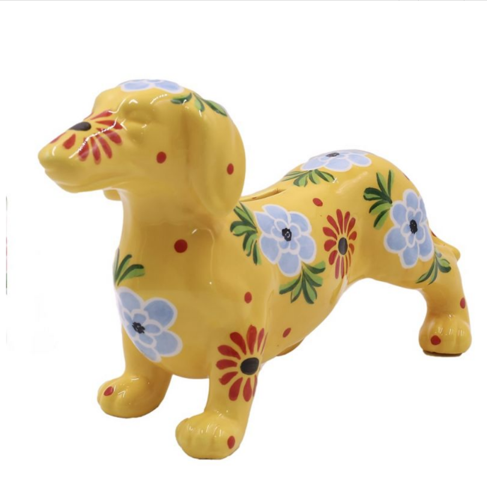 POMME-PIDOU- КОПИЛКИ 148-00584 Копилка Такса "Френки" 27,5х9,3х15 см (MONEYBOX DACHSHUND "FRANKIE", , шт - фото 3 - id-p98325341