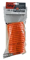 FUBAG Шланг спиральный с фитингами рапид, химически стойкий полиамидный (рилсан), 15бар, 8x10мм, 5м
