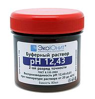 ЭкоЮнит Калибровочный буферный раствор pH 12.43 для pH метров K-1243 K-1243 ЭкоЮнит Калибровочный буферный раствор pH 12.43 для pH метров K-1243