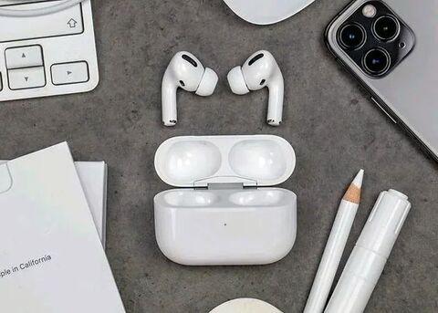 Наушники беспроводные AirPods Pro для iPhone и Android {LUX реплика} (Черный) - фото 6 - id-p98355804