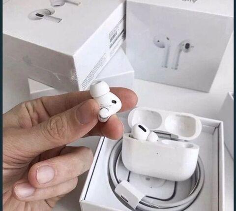 Наушники беспроводные AirPods Pro для iPhone и Android {LUX реплика} (Черный) - фото 8 - id-p98355804