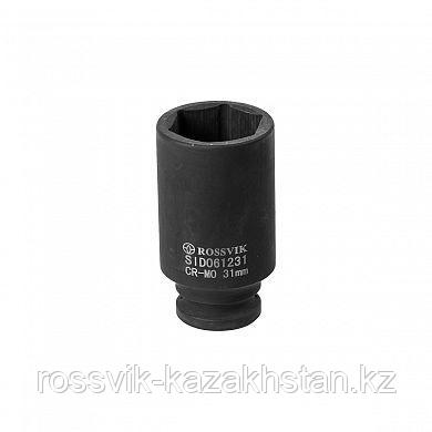 Головка торцевая ударная, глубокая ROSSVIK, 1/2", 31мм
